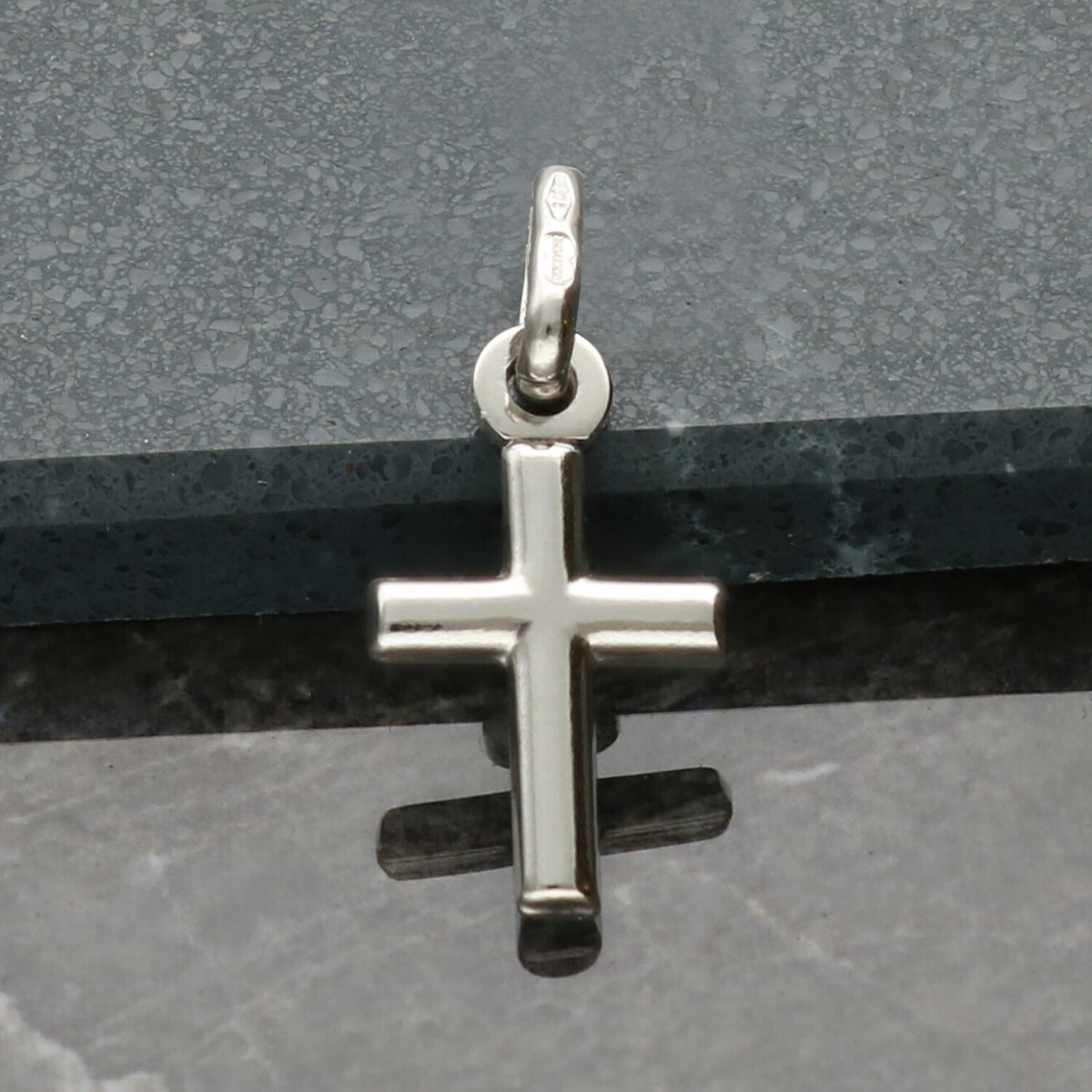 Kids Gold with Mini Crystal Cross Necklace main image 1