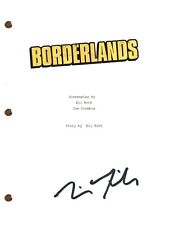 Tim Miller Signed Autograph BORDERLANDS Movie Script Co-Director COA Tim Miller Signed Autograph BORDERLANDS Movie Script Co-Director COA