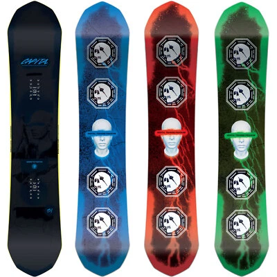 Capita Ultrafear Herren Snowboard Freestyle Park Urban Hybrid Camber 2024 NEU