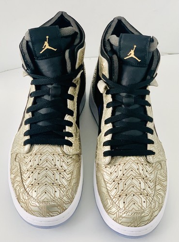 gold laser jordan