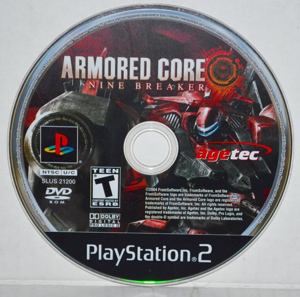 Armored Core 3 CIB PlayStation 2 Ps2 Excellent Condition