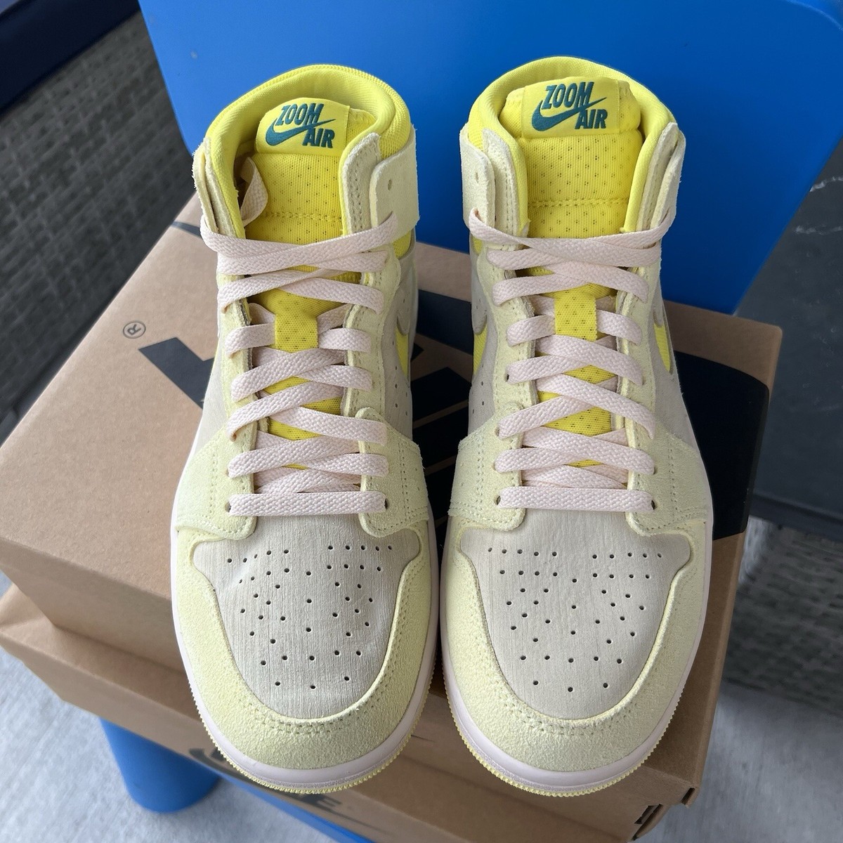Nike Air Jordan 1 ZOOM AIR ホワイト/イエロー The Air Jordan 1 High Zoom CMFT 2 Releases March 2024