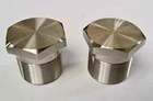 Norton Commando stainless steel fork stanchion top nuts