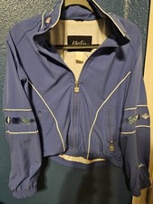 Kaelin Ski Jacket Windbreaker Small Women's Lightweight Blue Vintage