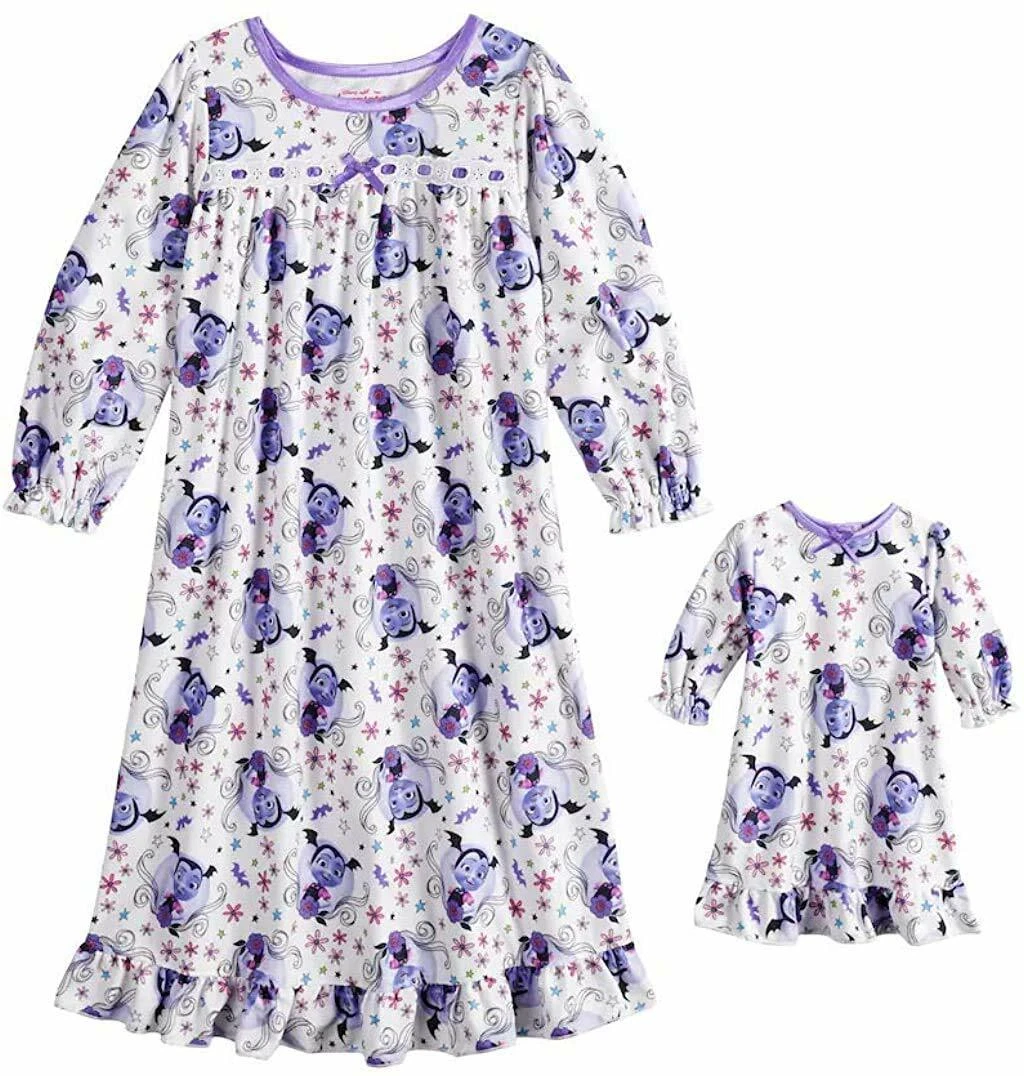 Disney Vampirina Toddler Girl Nightgown Doll Nightgown Pajama