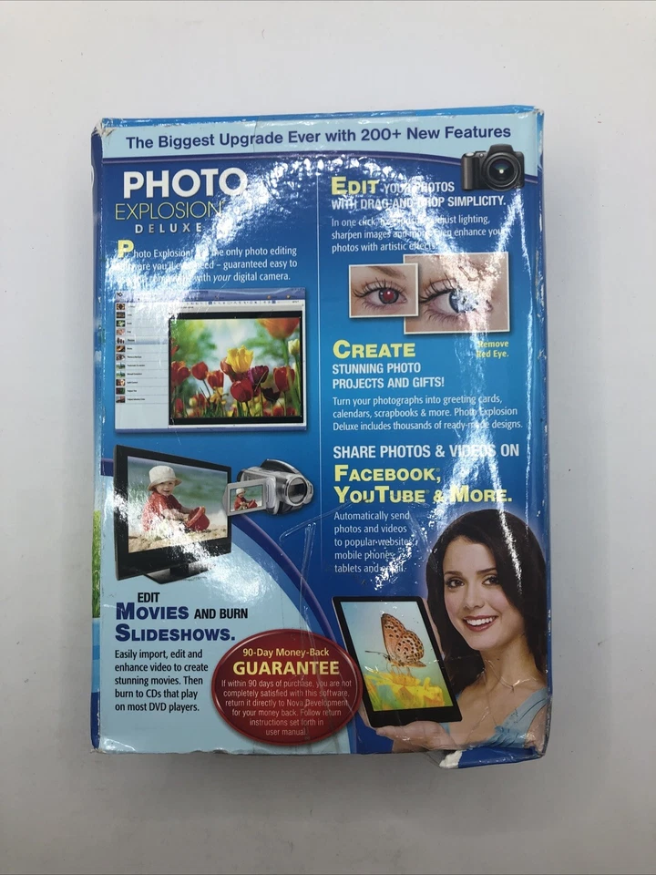 Photo Explosion Deluxe Version 5 The Computer Digital Photo Editing Software - Image 2 of 4