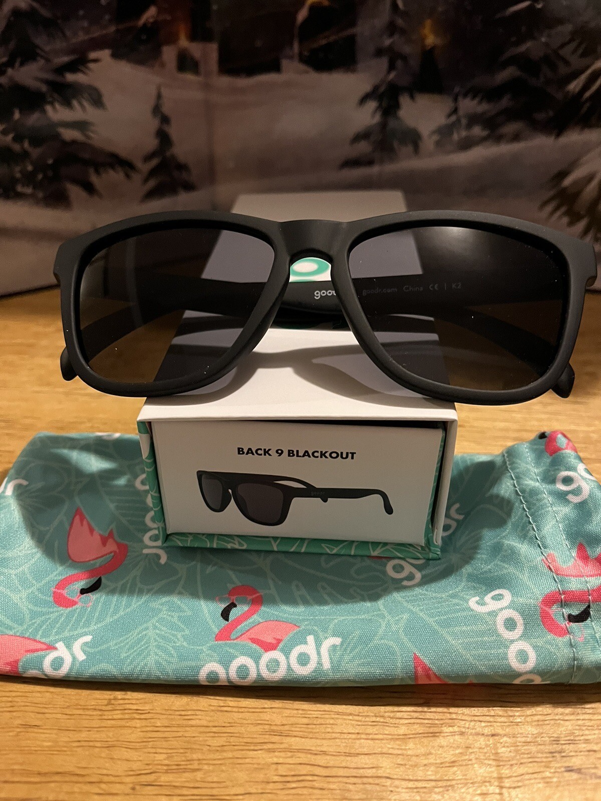 Goodr No Slip No Bounce Athletic Running Marathon Sunglasses BACK 9