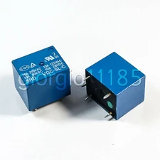 US Stock 10pcs Mini 6V DC Power Relay SRD-6VDC-SL-C PCB Type