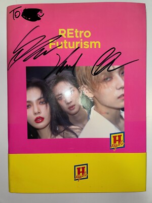 TRIPLE H [REtro Futurism] AUTOGRAPHED SIGNED ALBUM | eBay