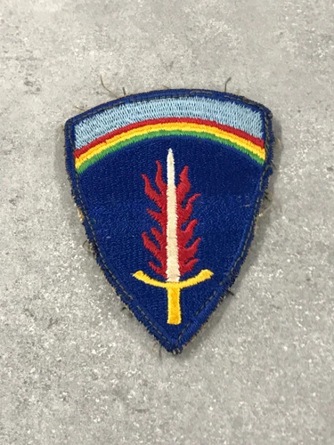 Vintage World War II United States Army European Command Military Patch