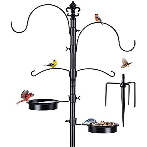 Pole For Outside, Bright Black