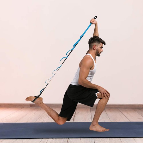 MengH-SHOP Fitness Yoga de Sangles Flexibility Stretching Strap avec 10 Boucl... - Imagen 7 de 7