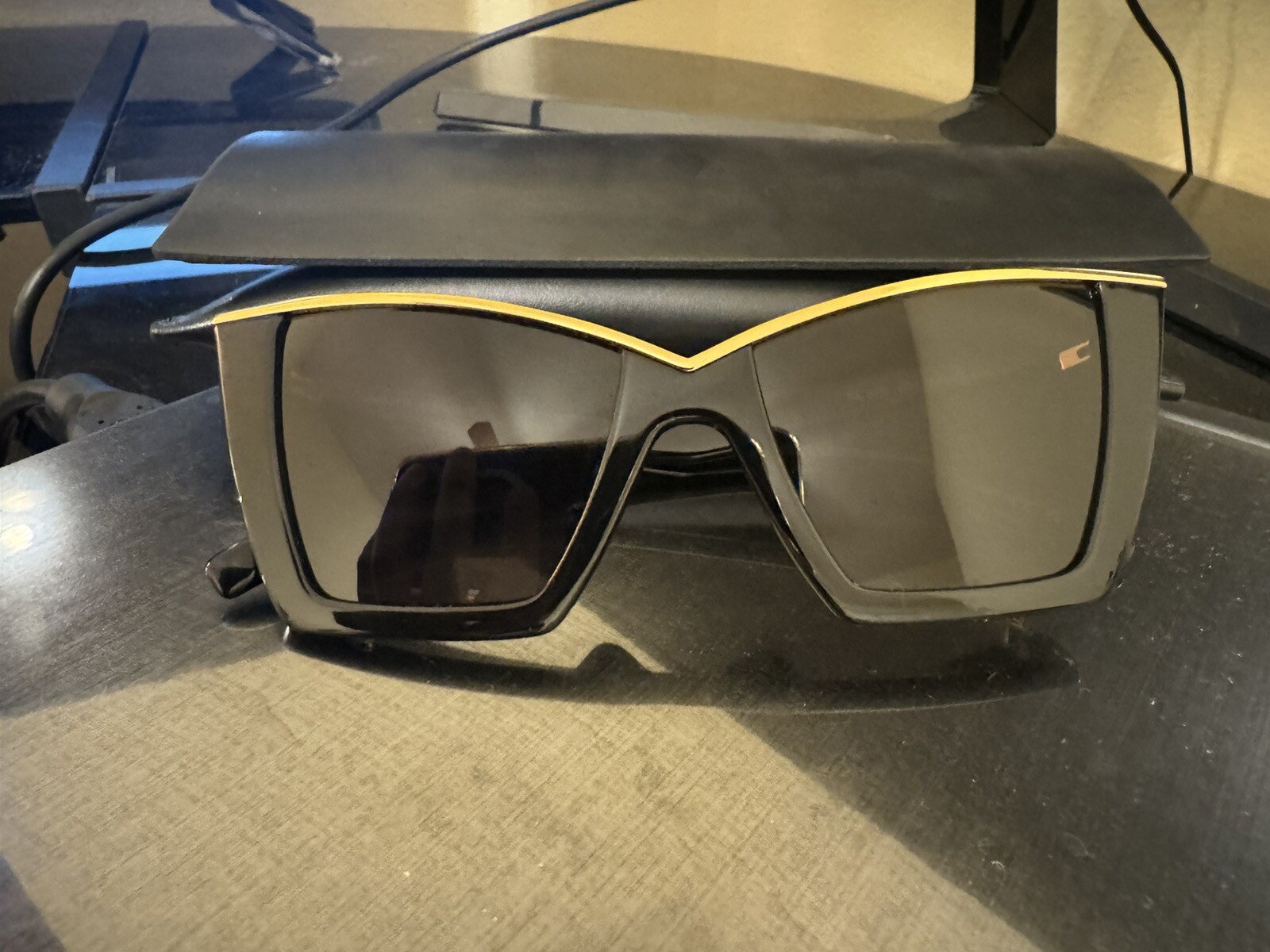 Occhiali da sole Saint Laurent 54 mm occhio di gatto