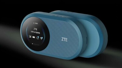 ZTE U10S Pro 4G WiFi6 Pocket WiFi Blau