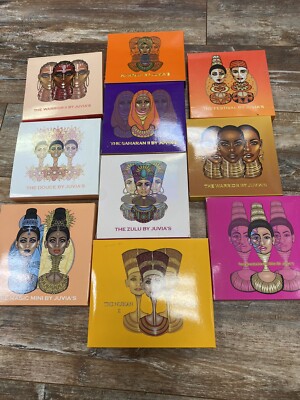 Juvias Makeup Eye Shadow Palettes Lot Of 10 New In Box Zulu Douce