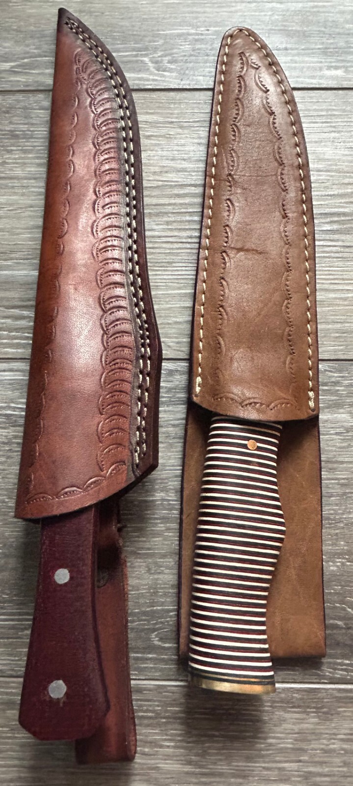 SEO CAMP KNIVES - SET OF 2 WITH SHEATHS