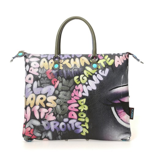 Borsa GABS G3 PLUS TG M Occhio 39x31 cm Pelle trasformabile shopping bag  Donna | eBay