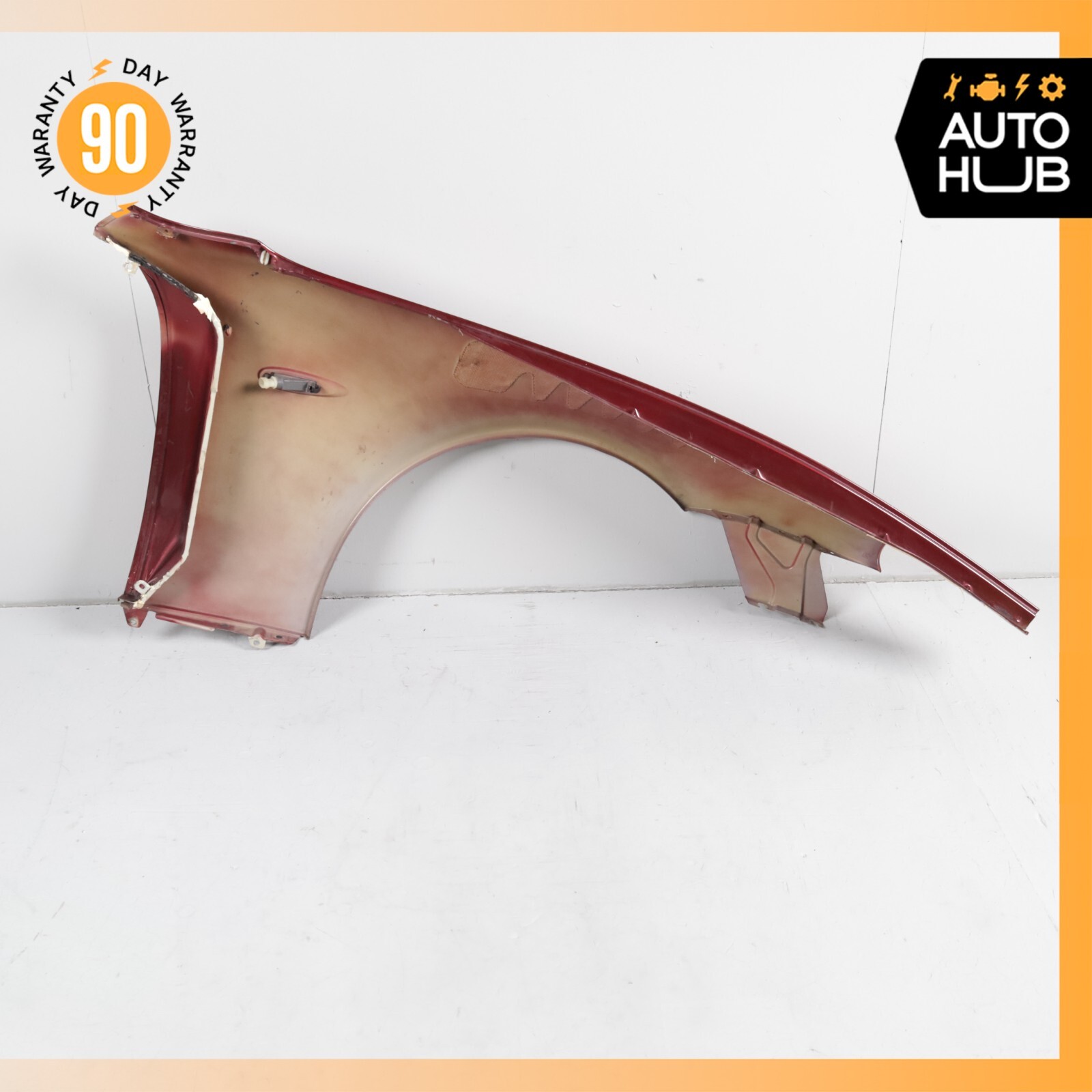 02-07 Maserati M138 GranSport Spyder GT Left Side Fender Assembly Red OEM 46k