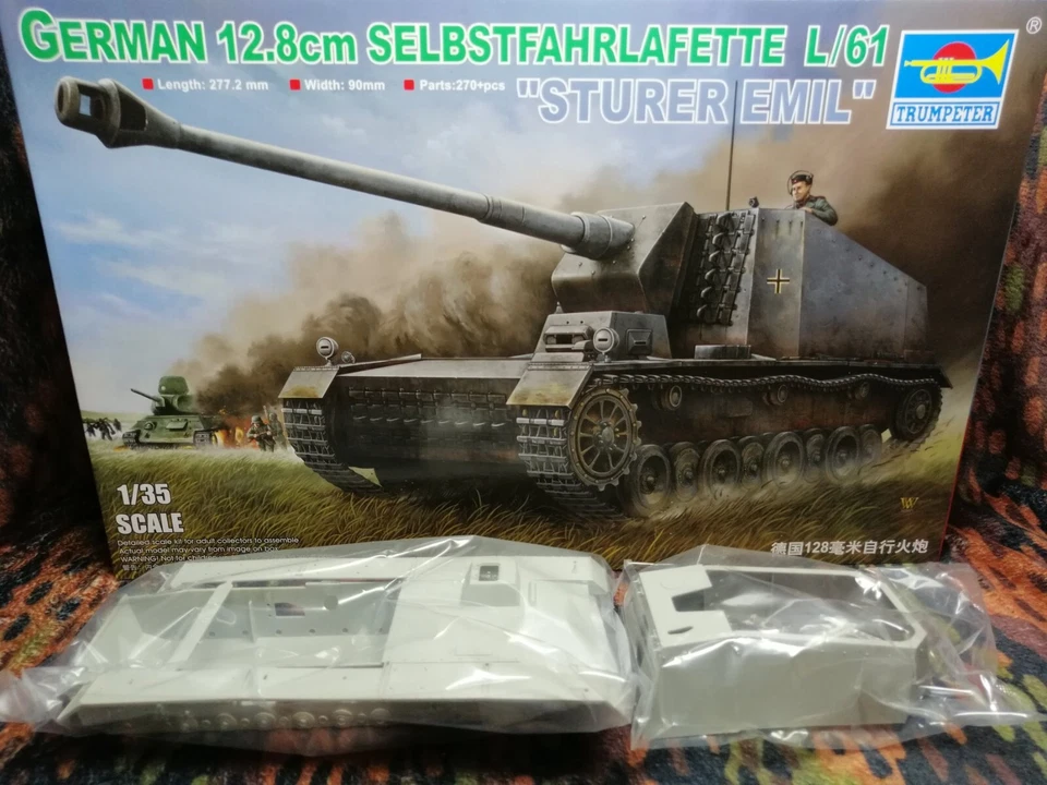 LOTTO PANZER 4 KIT 1:35 TRUMPETER 00350 +TAMIYA +35035+35061+ 35038 + 3 pennelli - Immagine 4 di 4