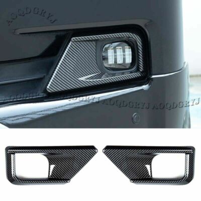 Fit for 16-21 Toyota Land Cruiser LC200 Front bumper Fog Light Molding Cover