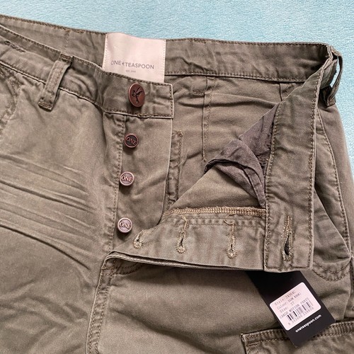 OneTeaspoon Cargo Motion Jeans Size 27 Mid Rise Tapered - Picture 7 of 16