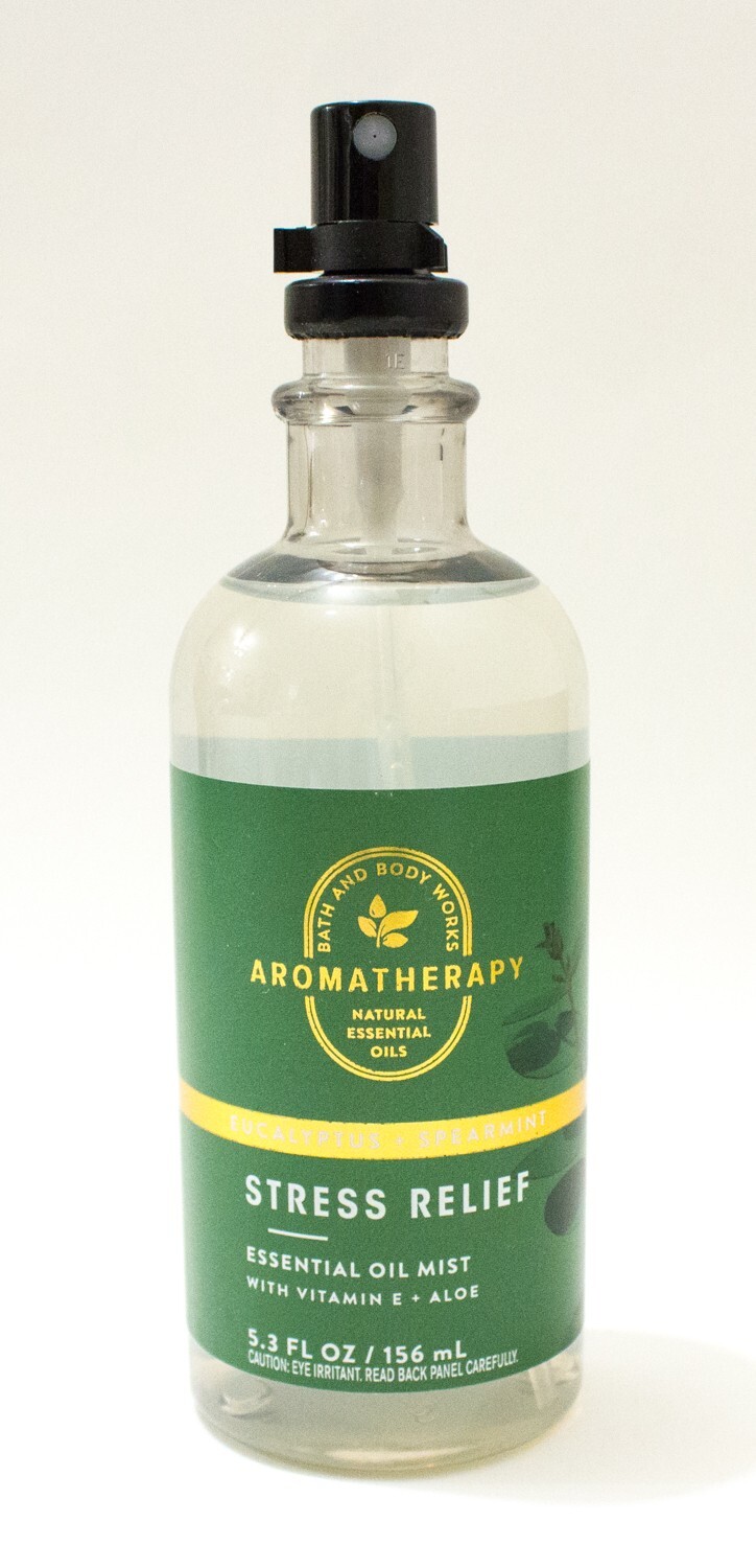 2x Bath & Body Works Aromatherapy EUCALYPTUS + SPEARMINT Essential Oil