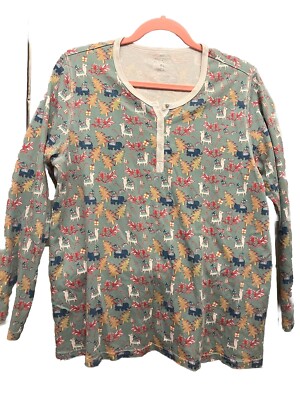 Maisonette X Roller Rabbit Llama Pajamas Size XL Festive Prancing | eBay