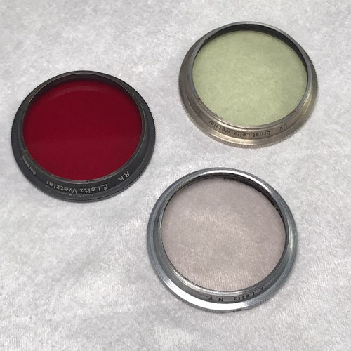 Leica Leitz 36mm Summitar Lenses UV, SL, Rh RED 36E Lens Filters - Picture 6 of 14