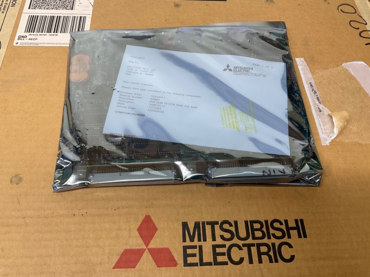 REPAIRED Mitsubishi FX727B, BN624A534H01 Circuit Board