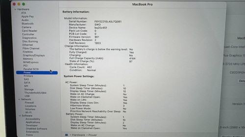 Apple 13" 2020 MacBook Pro Touchbar | 16GB RAM | 512GB SSD *Grade A* - 025133 - Picture 2 of 14