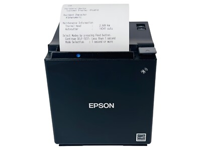 TESTED Epson TM-M30 М335А POS Compact Thermal Receipt Printer LAN