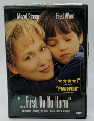 First Do No Harm (DVD, 2002, Region 1, NTSC, Drama) *Please Read*