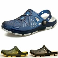 Slip on Garden Mules Clogs for Men Sports Sandals Beach Water Slippers Shoes