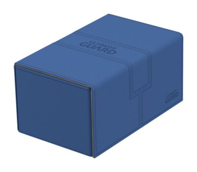 Ultimate Guard Twin Flip'n'Tray Deckhülle 160+ Standardgröße XenoSkin blau