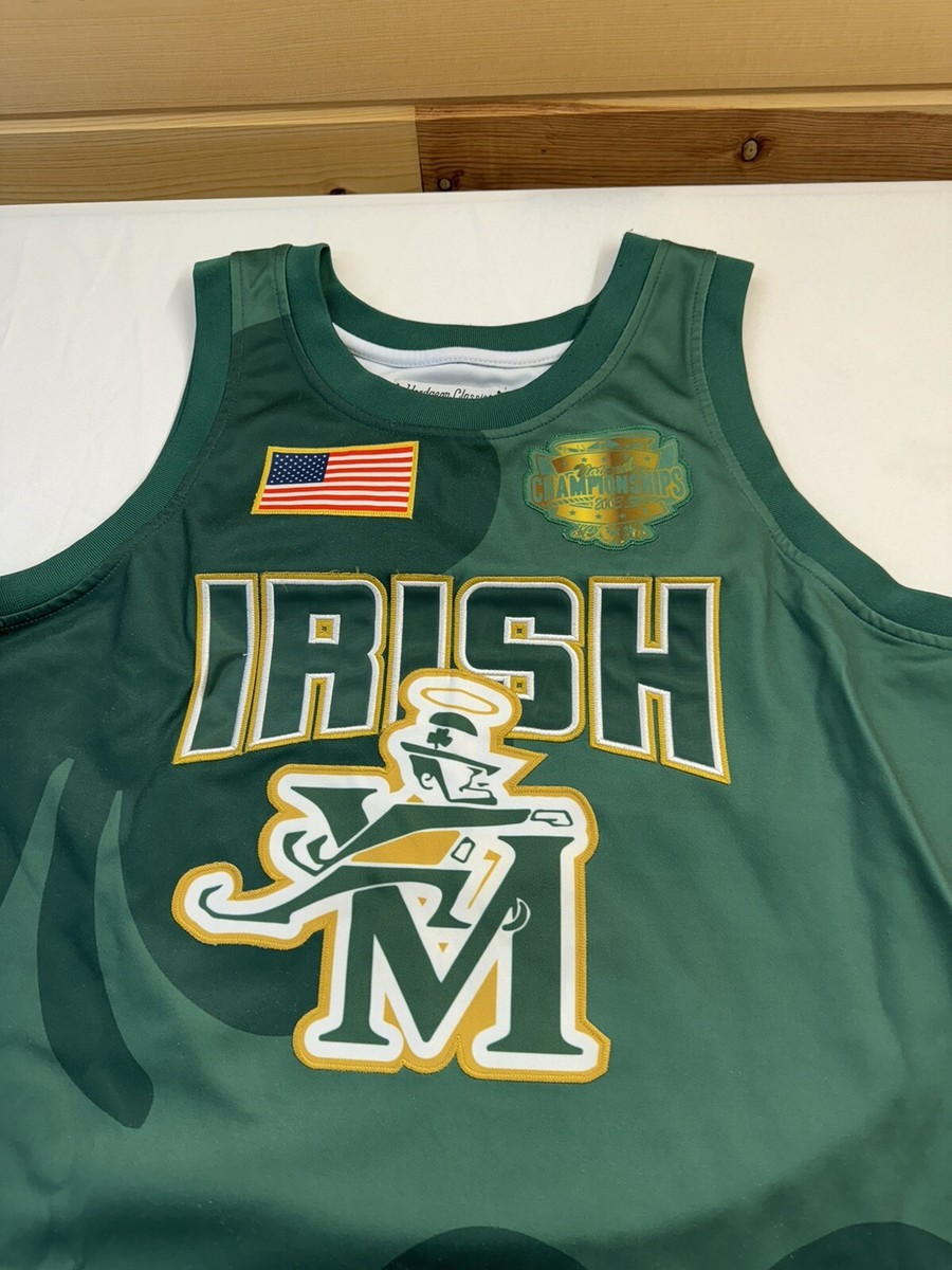 レブロン・ジェームズ Headgear Classics NFLシャツ LeBron James Irish 2003 National Champions, Headgear Classics