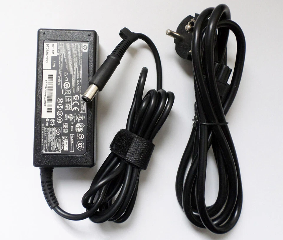 OEM 65W AC Adapter Charger For HP N193 V85 R33030 Notebook PC Power Supply Cord - Image 2 of 4