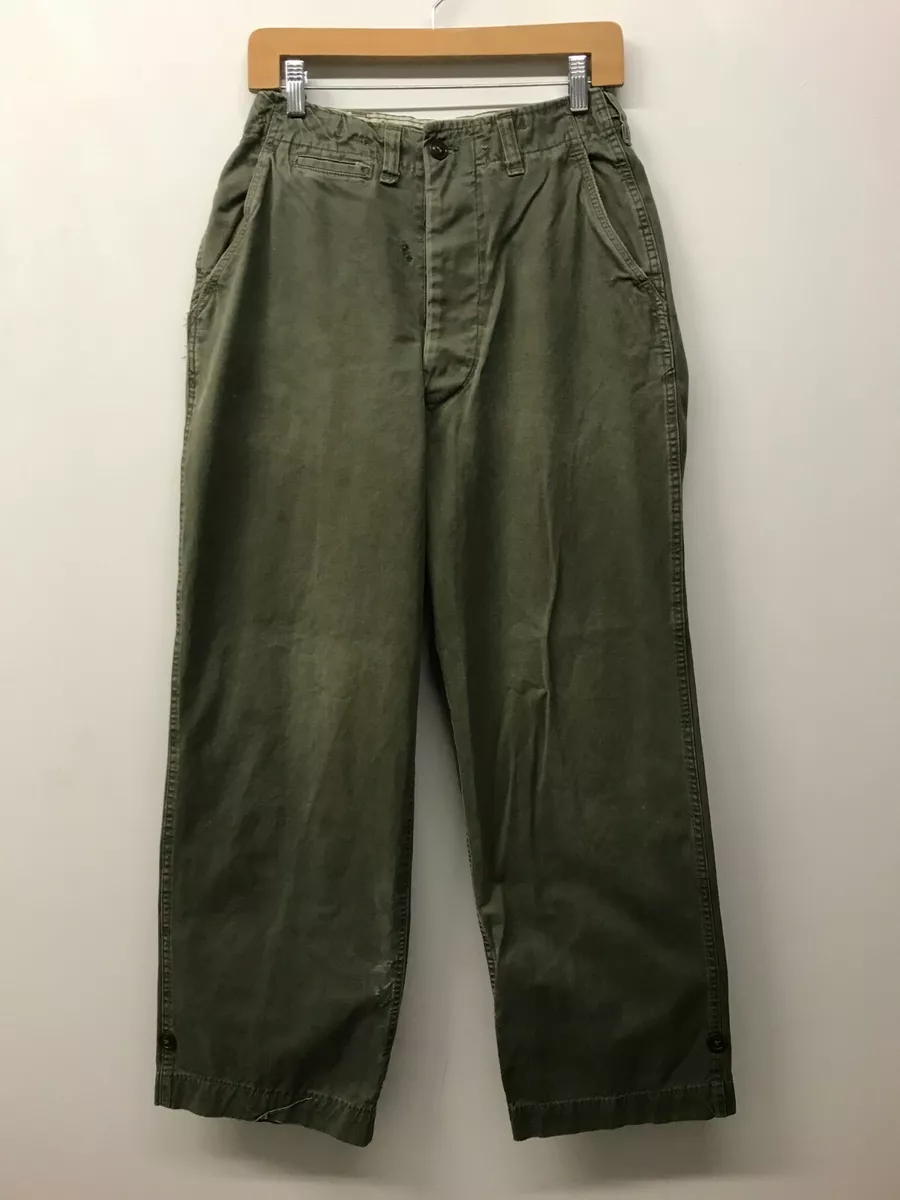 M-43 Field Pants OD Army Pants W29 x L30 1940s US Army M-31 | eBay