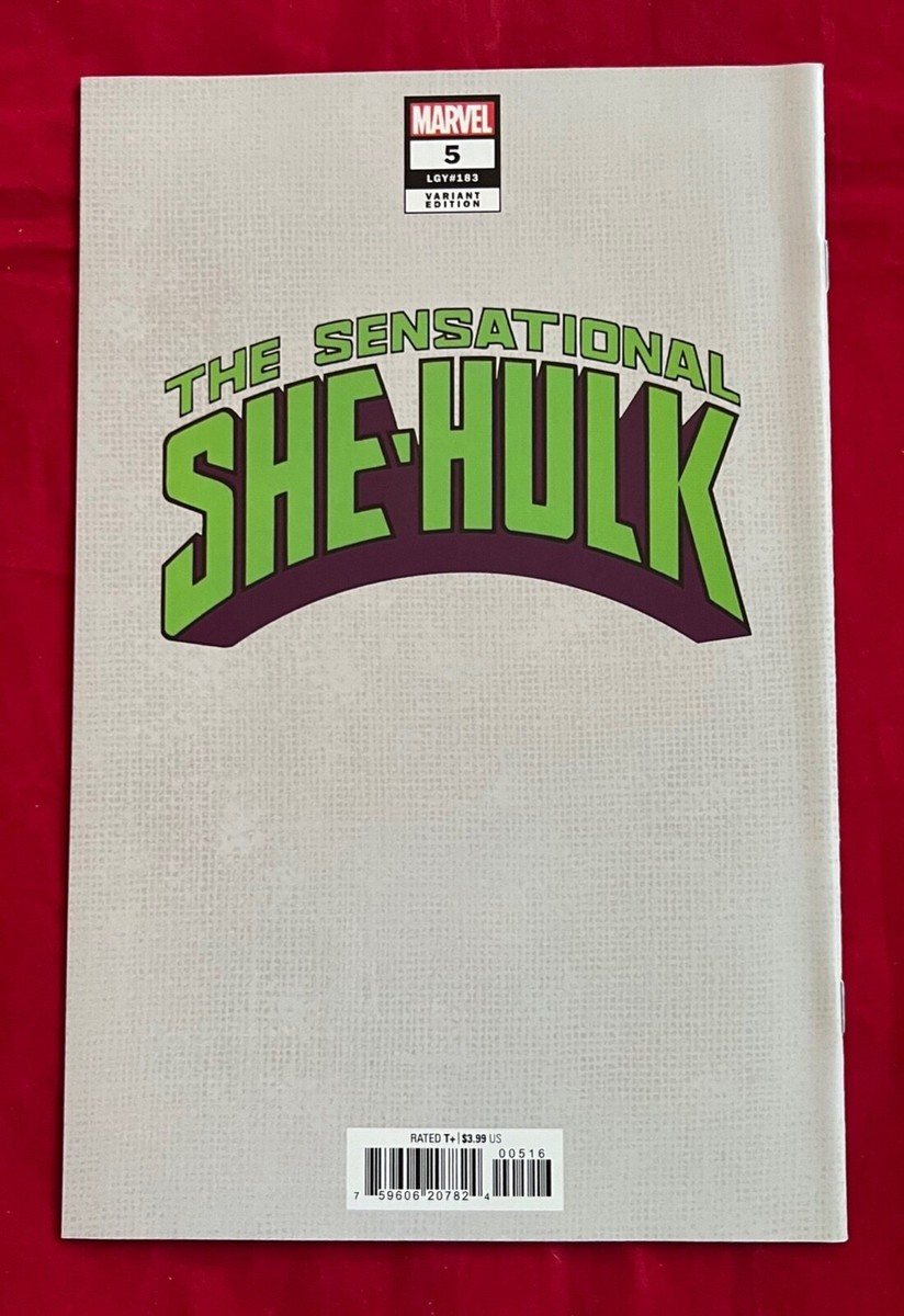 Sensational She-Hulk #5 1:100 Pablo Villalobos Virgin Variant 2024