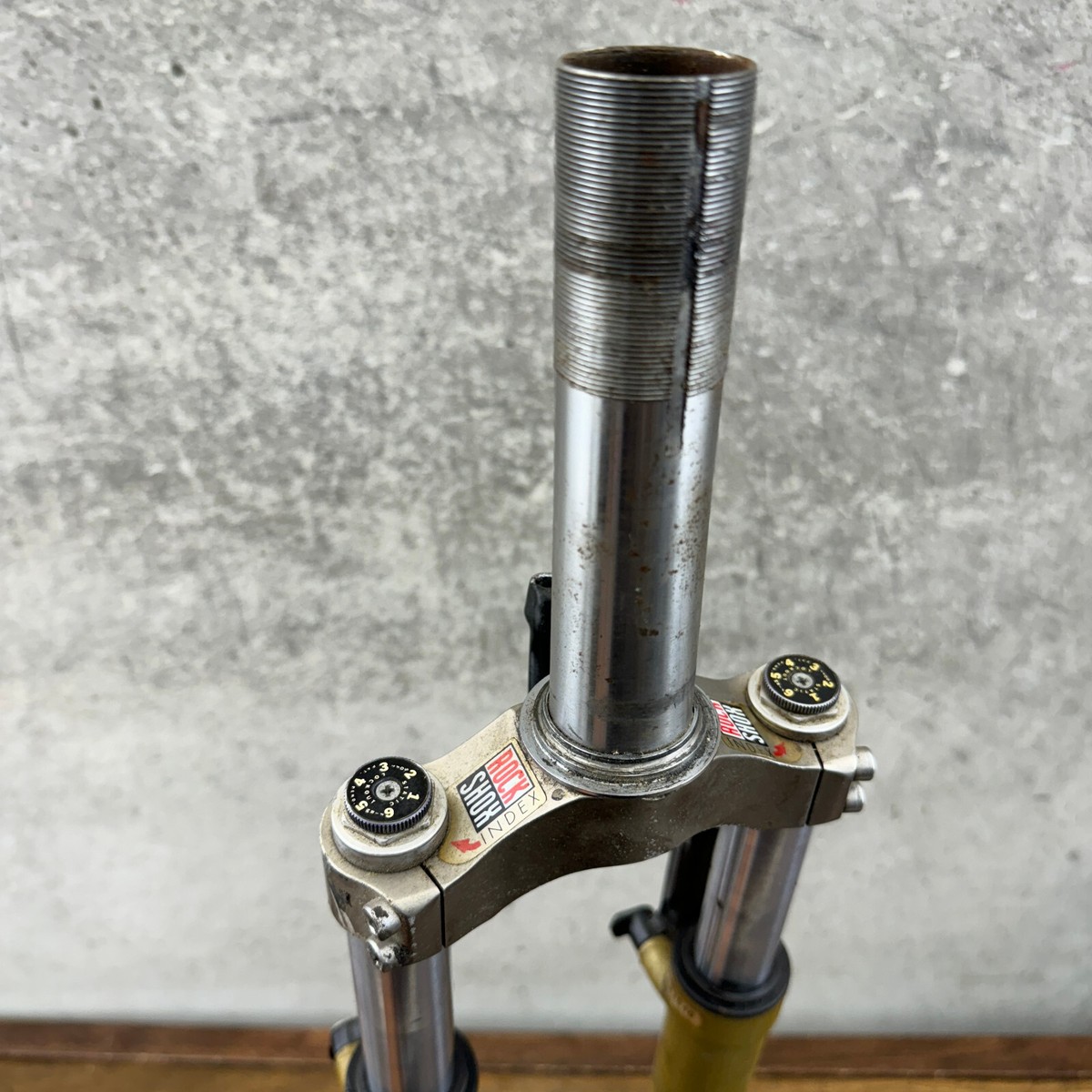 貴重 ROCK SHOX ロックショックス USA MAG 1-1/4 SOS Vintage Rock Shox Mag Fork 1 1/4 Threaded PARTS USA 20 21 Rockshox