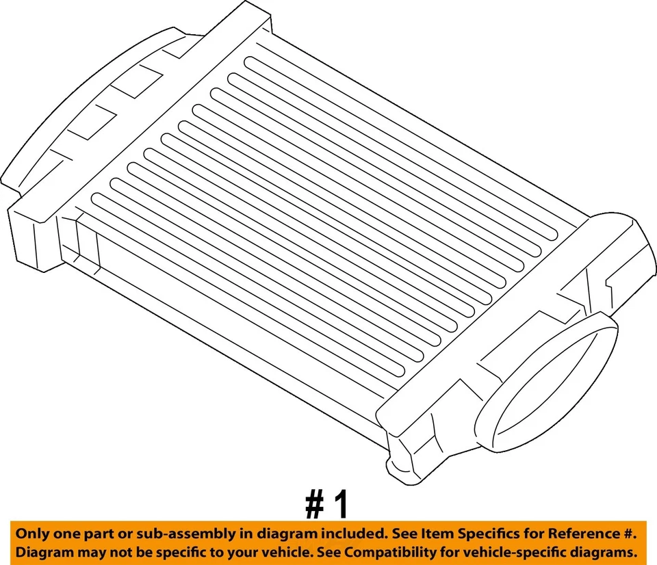 Used Intercooler fits: 2006 Mini COOPER Conv Grade A - Image 4 of 4