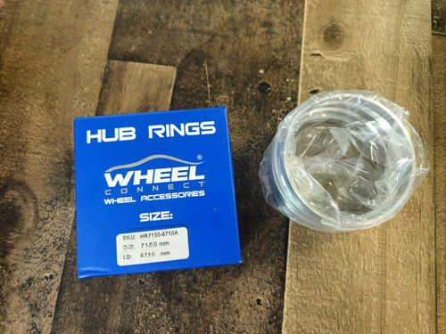 WHEEL CONNECT Hub Centric Rings, 73.1 To 71.5, Set Of 4, ABS Plastic Hubrings, O.D:73.1-I.D:71.5mm - View #3