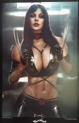 Shikarii Cosplay Print X-23 Knives Out Cosplay by Shikarii 11'' x 17'' Poster