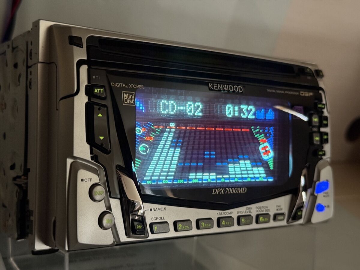 Kenwood DPX-7000MD 2DIN CD MD Bluetooth JDM Car Stereo Kenwood DPX-7000MD 2DIN CD MD Bluetooth JDM Car Stereo