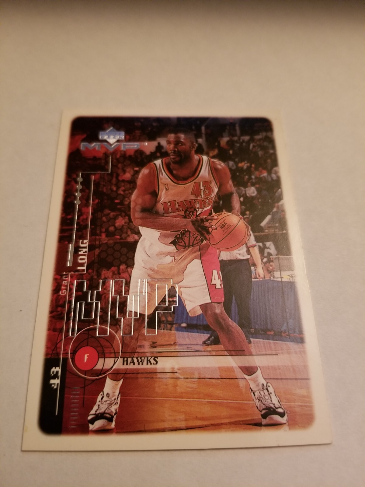 VINTAGE 1999-00 Upper Deck MVP Grant Long Atlanta Hawks #6 /w Free Sleeve