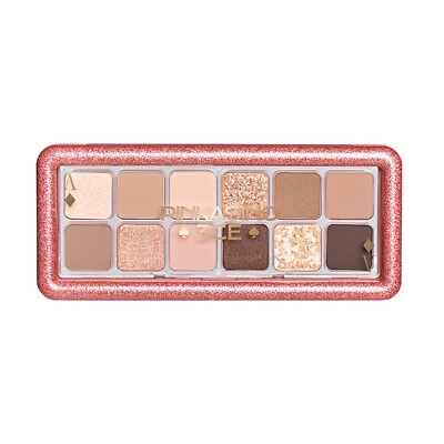 3CE New Take Eyeshadow Palette 9.5g #Quiet Brown PINKASINO Edition K-Beauty