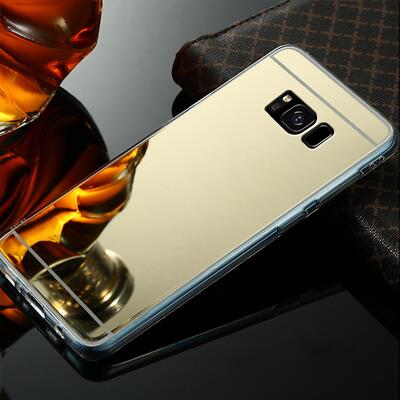 Handy Hülle Spiegel Schutzhülle für Galaxy S8 S7 J3 J5 A3 A5 2016 Tasche Cover