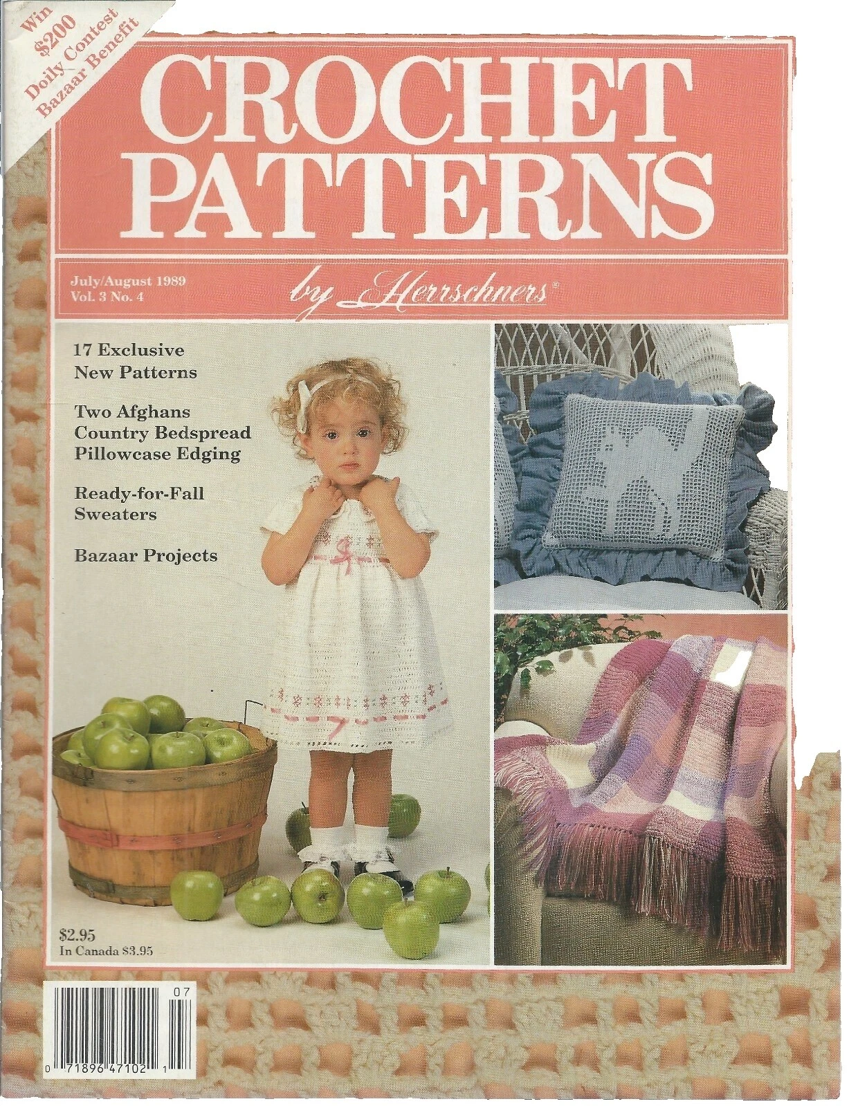 钩针爱好与手工艺杂志钩针编织编结花样