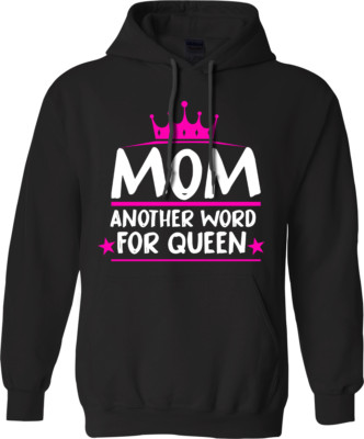 Mama Königin Happy Mother Day Hoodie Mama Liebe Kind Geschenk Sohn Tochter Gesegnet
