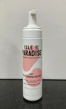 Isle of Paradise Light Self-Tanning Mousse Hello Sun-Kissed Glow 6.7 OZ Not Cap