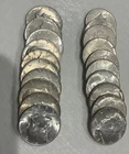 Lot of (20)  Kennedy Half Dollars 40% Percent Silver 1965-1969 Mixed Dates